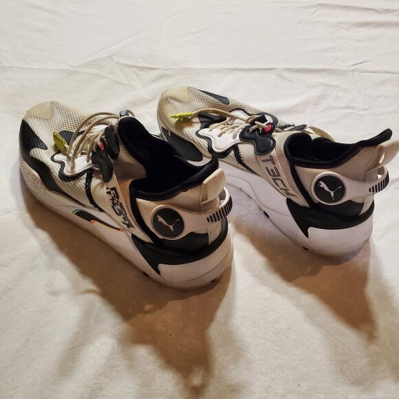 PUMA Mens Rs-X T3ch Overload Lace Up Sneakers Shoes Casual - White - Size 10.5